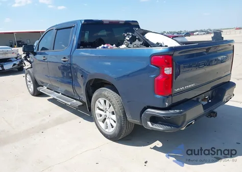 2019 Chevrolet Silverado 1500 Custom из США, поврежденный, VIN 1GCPWBEF7KZ255099